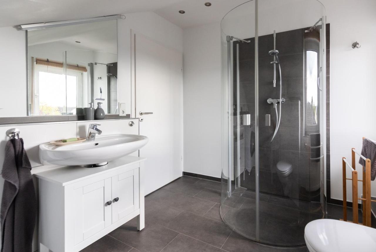 Fuldaliebe - Stadtnahe Moderne Ferienwohnung In Fulda Ngoại thất bức ảnh